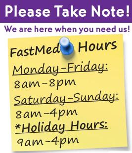 Urgent Care Hours