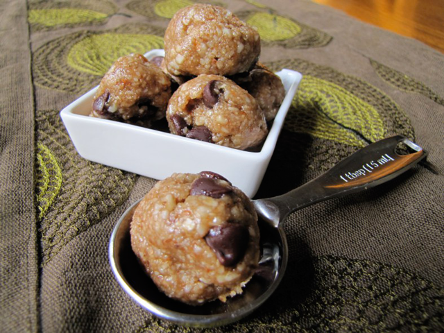 Health Raw Cookie Dough Balls