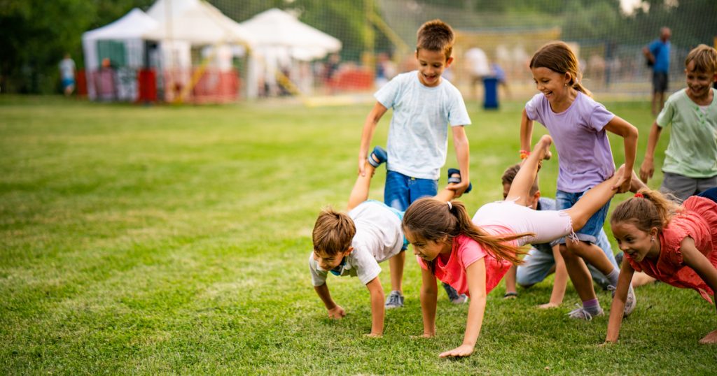 Picture of children playing.